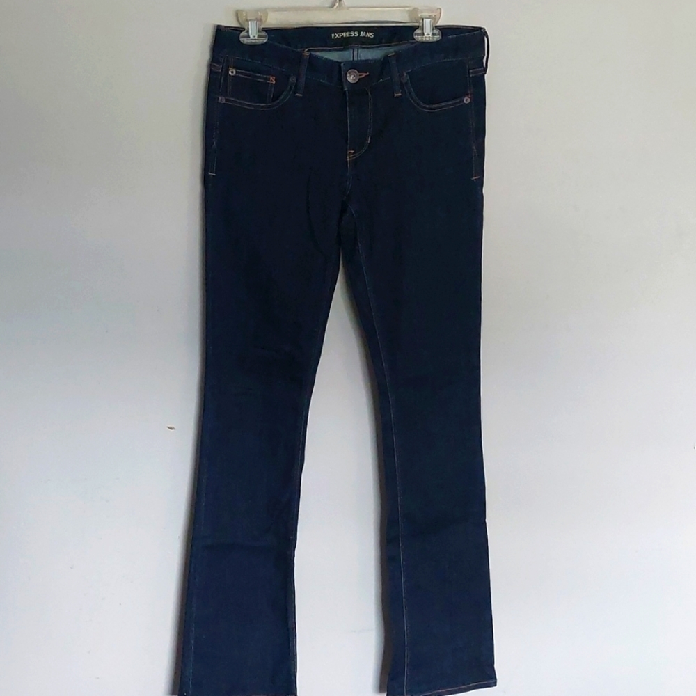 Express jeans. Women's size 8r. Style-Barely boot low rise